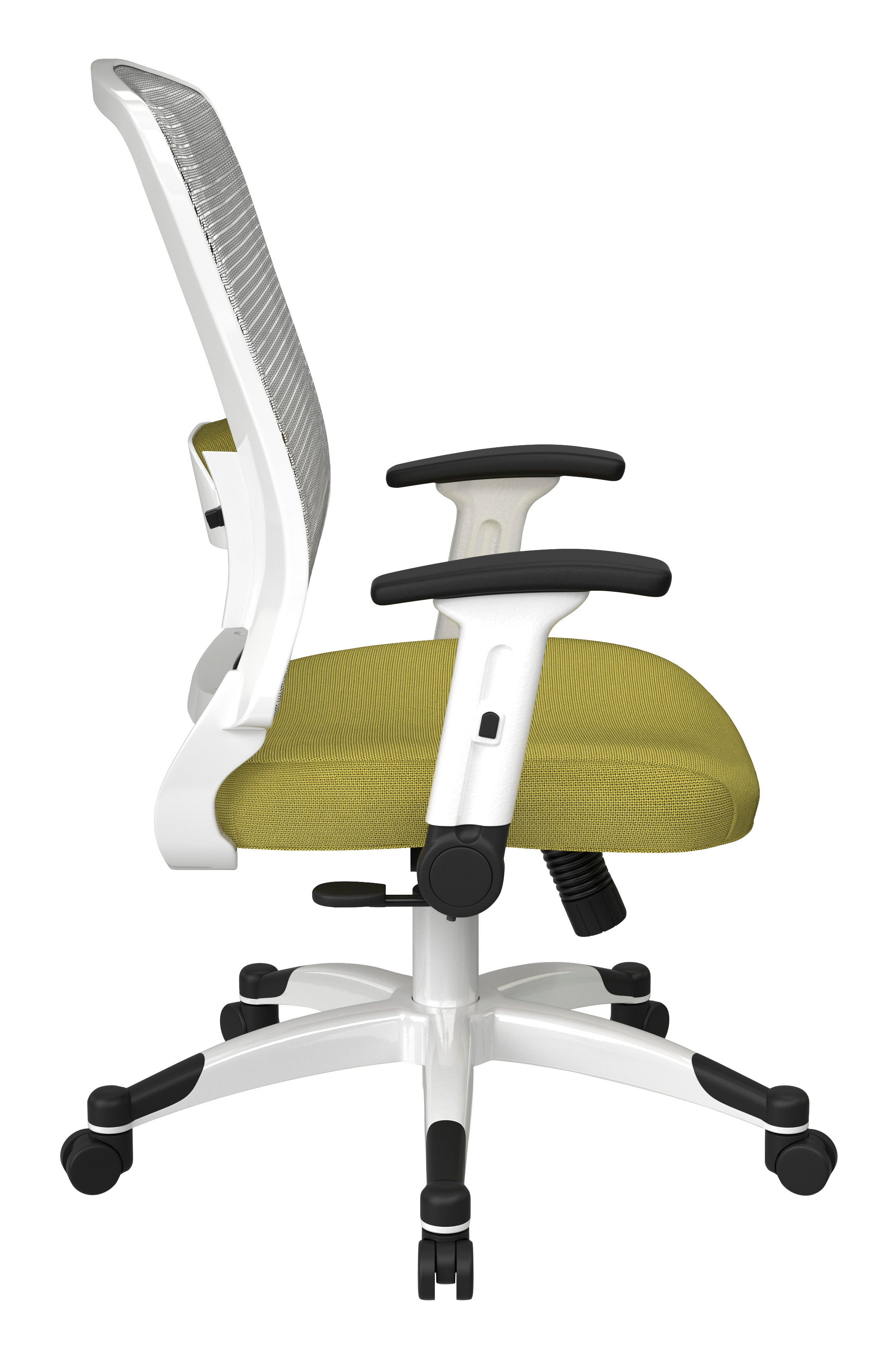 White Frame Managers Chair